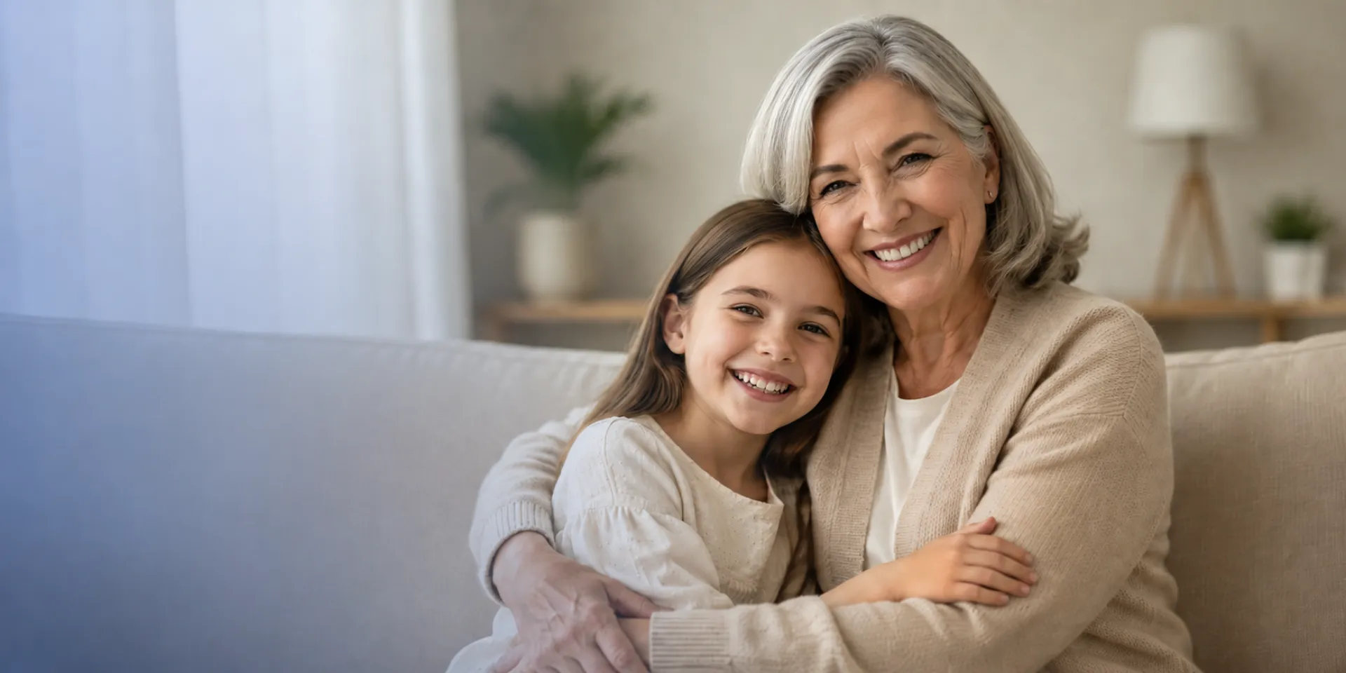 Família tranquila representando a segurança da antecipação de precatórios